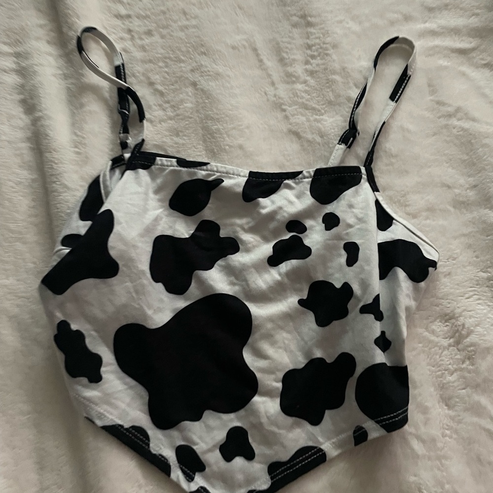 Cow print shirt